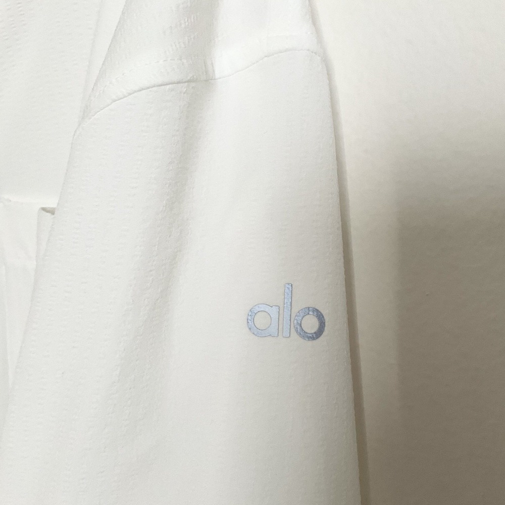 Alo Yoga Dreamscape Button Down Long Sleeve White M - Picture 9 of 10